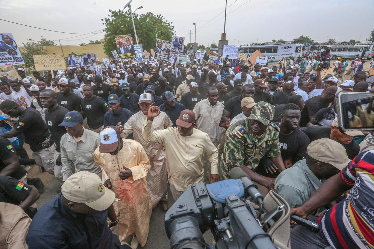 Arrivée en trombe à Fatick : Macky Sall mieux chez lui Arrivée en trombe à Fatick : Macky Sall mieux chez lui