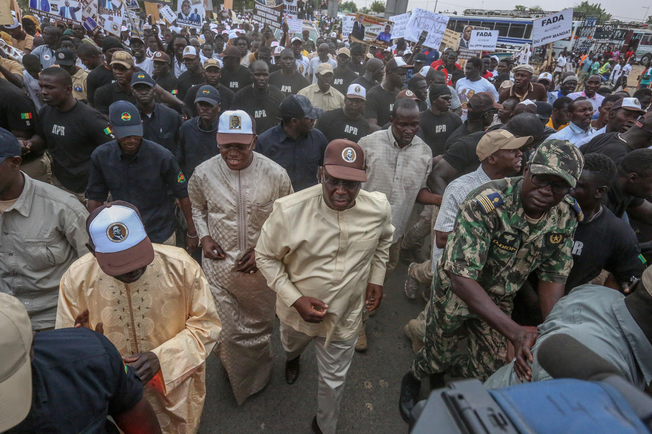 Arrivée en trombe à Fatick : Macky Sall mieux chez lui Arrivée en trombe à Fatick : Macky Sall mieux chez lui