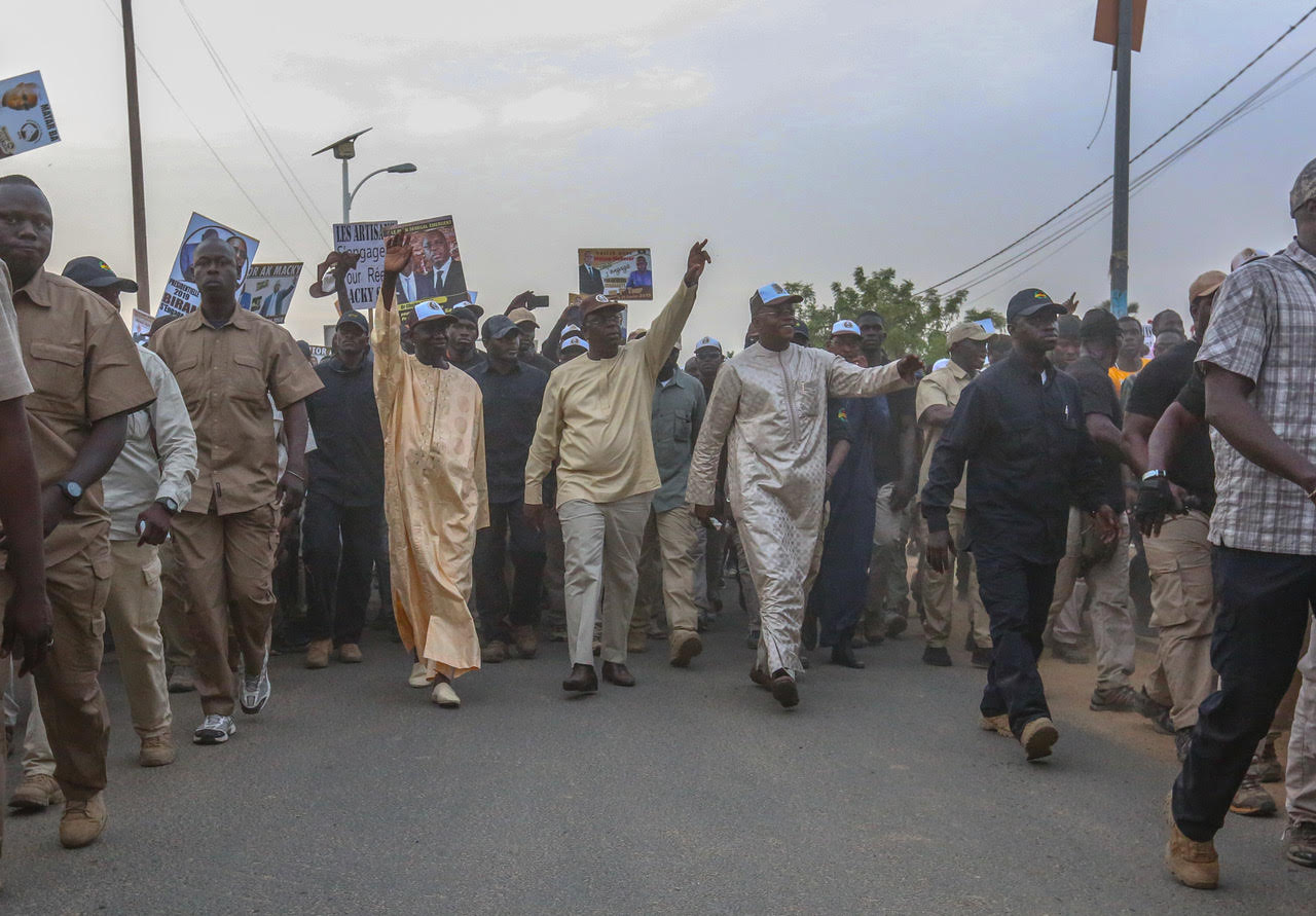 Arrivée en trombe à Fatick : Macky Sall mieux chez lui Arrivée en trombe à Fatick : Macky Sall mieux chez lui