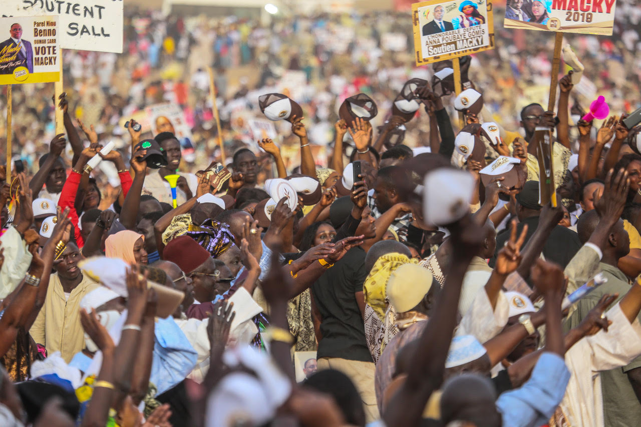 Macky Sall à Guédiawaye : «Vous démontrez qu’il n’y aura pas combat dimanche»