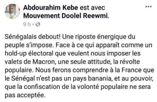 Les véritables raisons de l'arrestation du Colonel Abdourahmane Kébé, proche d'Idrissa Seck