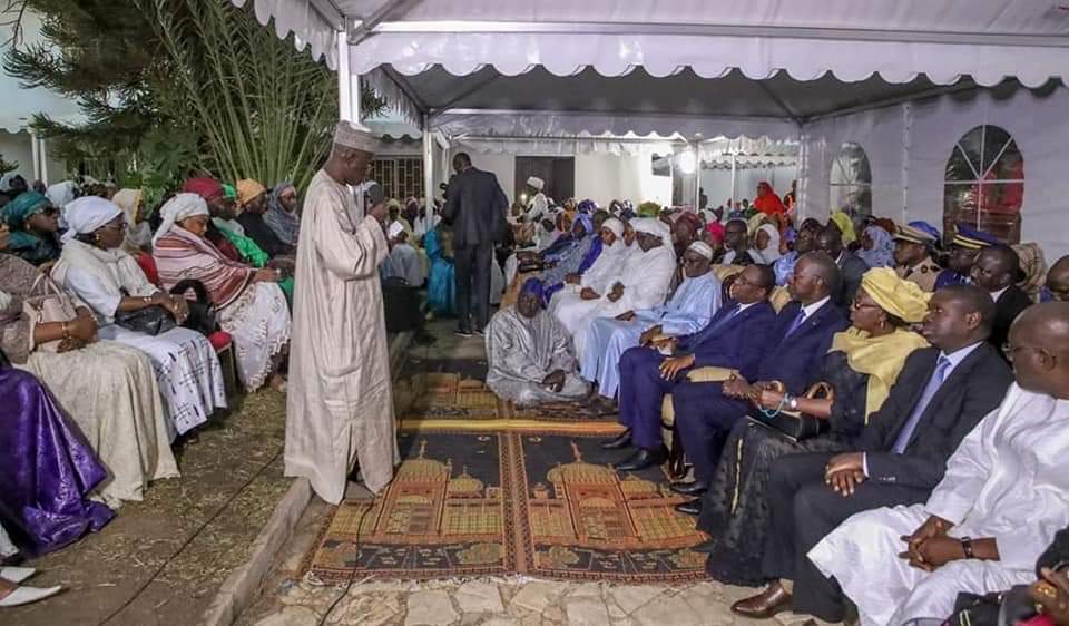 Les condoléances du PR MACKY Sall chez feue Maïmouna Kane