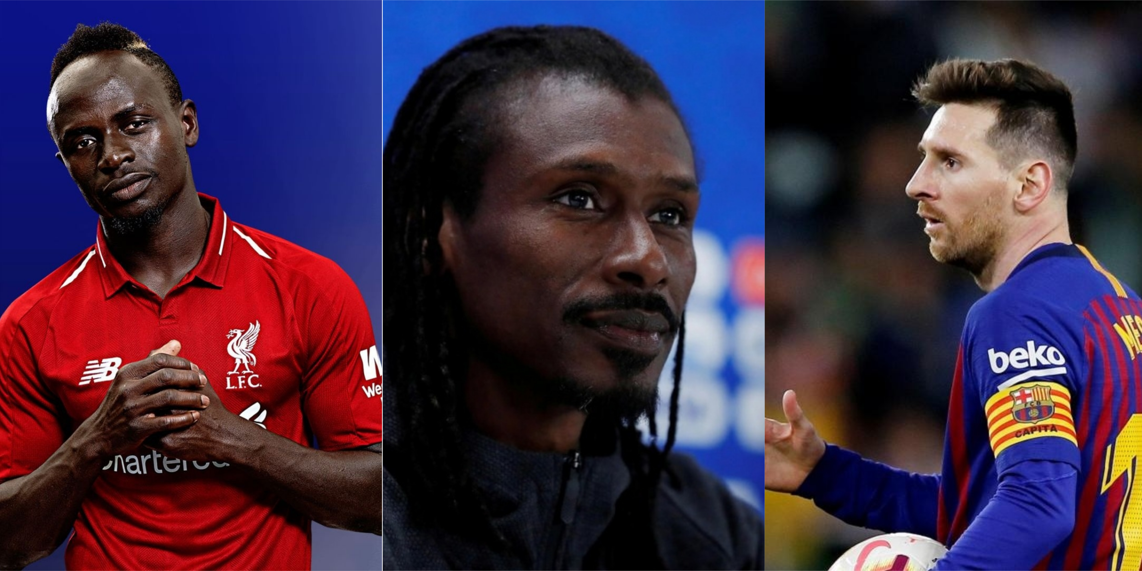 Quand Aliou Cissé compare Sadio Mané à Messi