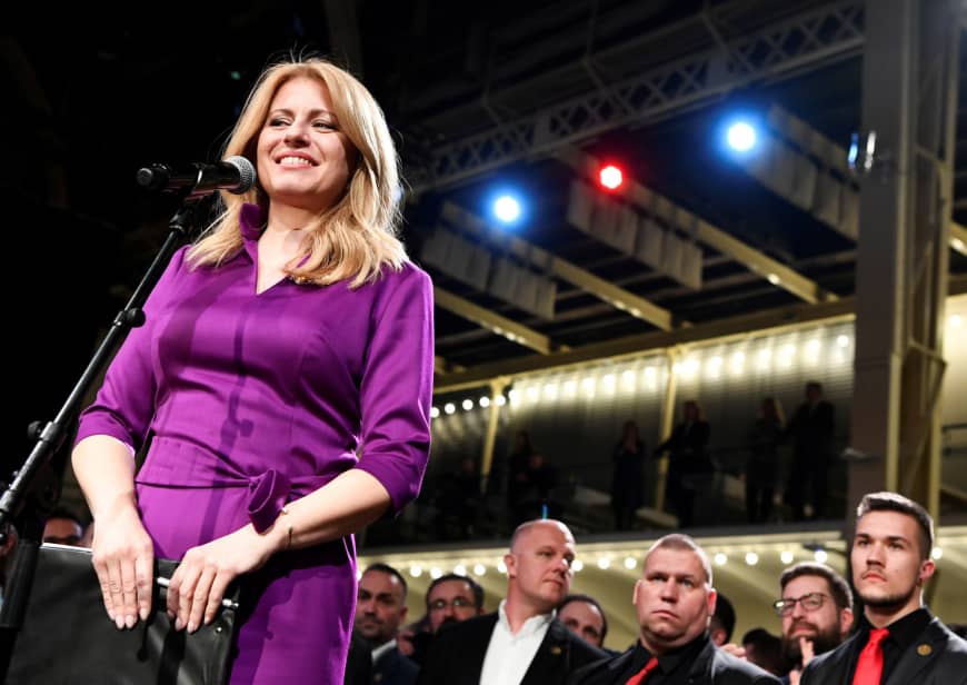 L'avocate anticorruption Zuzana Caputova remporte la présidentielle en Slovaquie