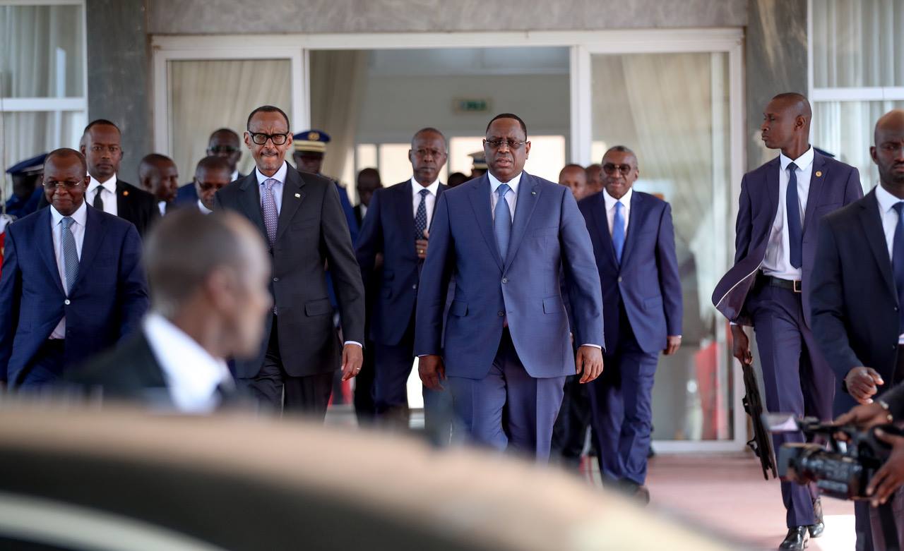 Ces images exclusives des chefs d'Etat hôtes du Pr Macky Sall