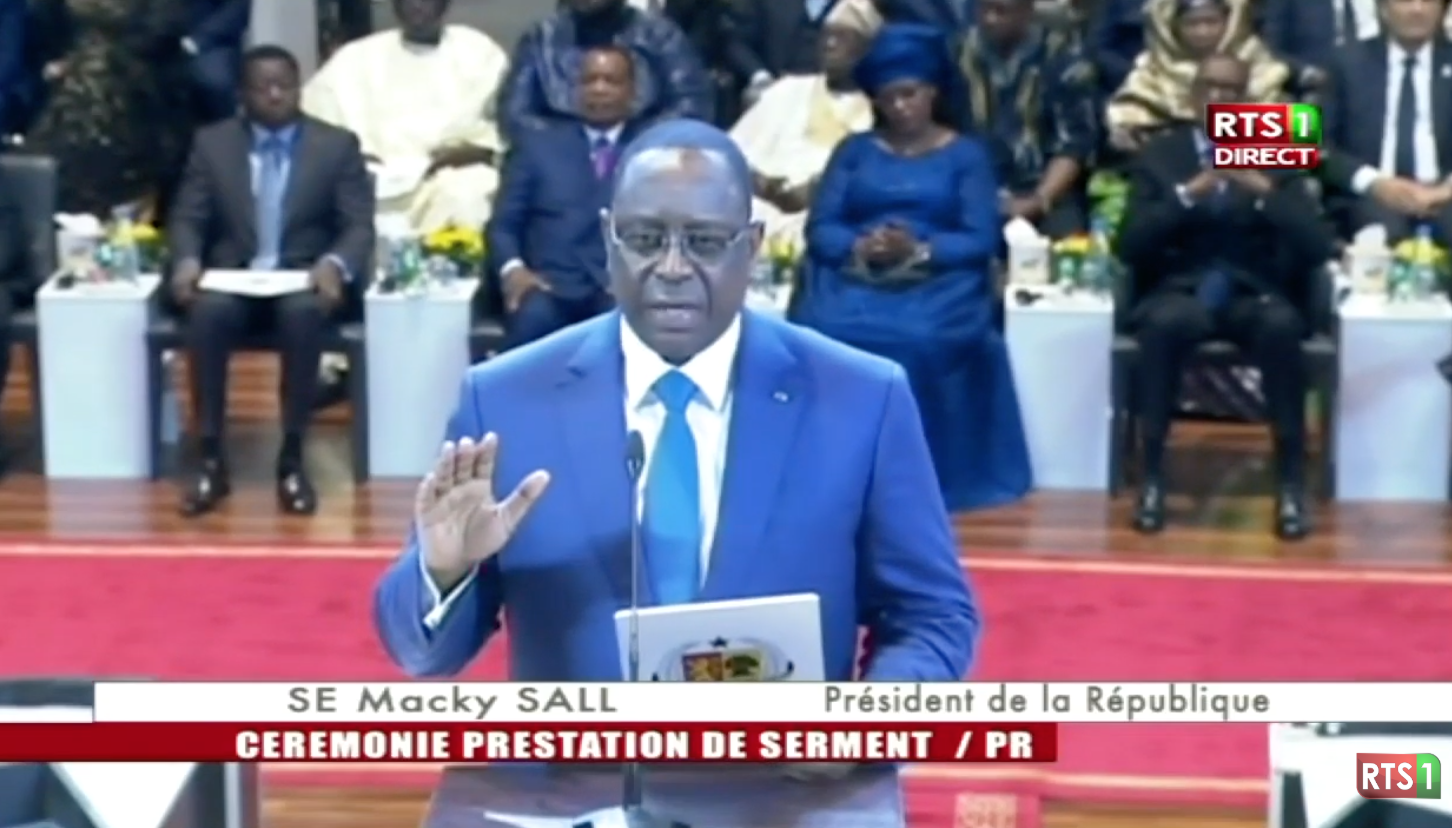 SECOND MANDAT : Le Président Macky Sall a prêté serment