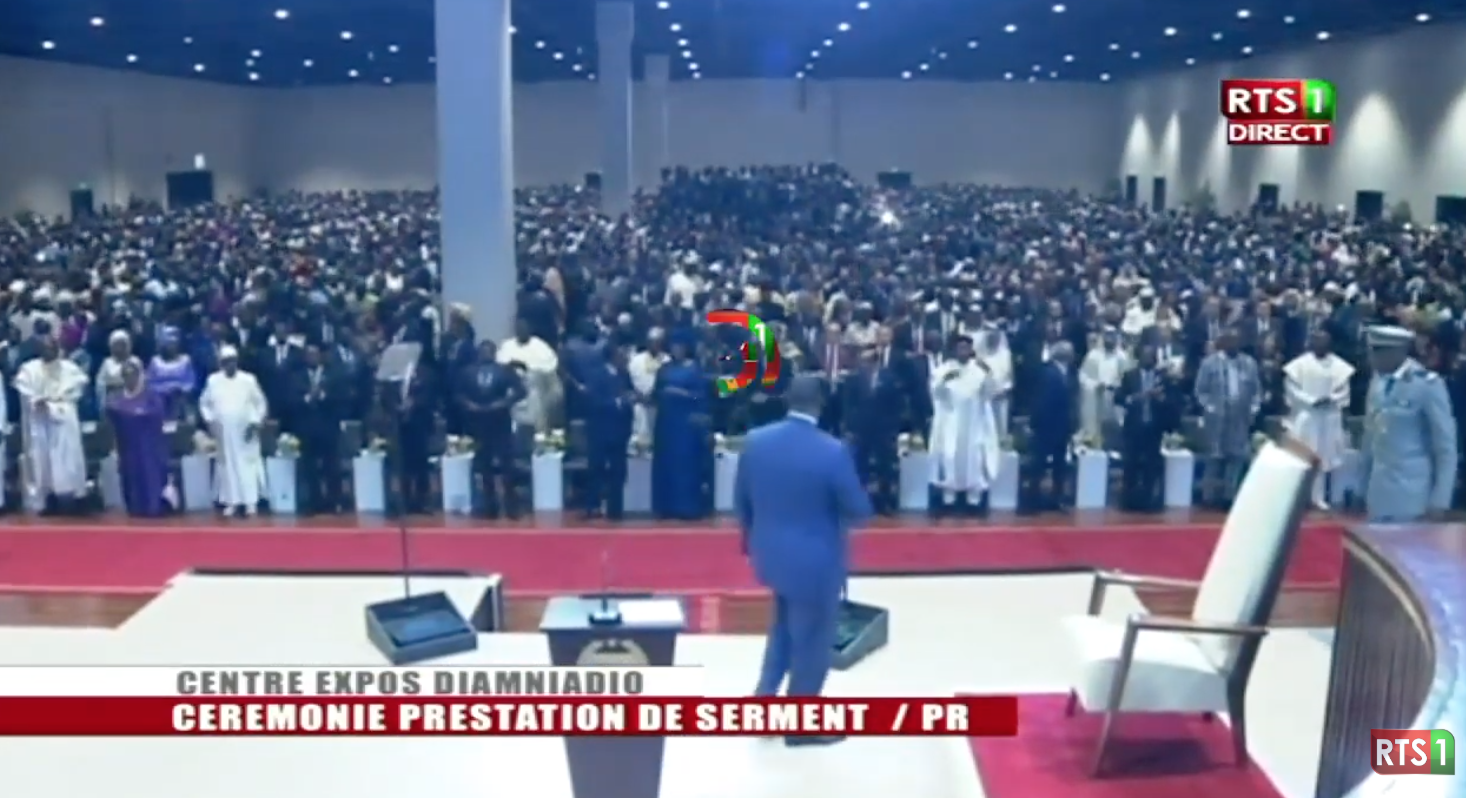 Macky Sall : "Je mesure pleinement la responsabilité de cette charge"
