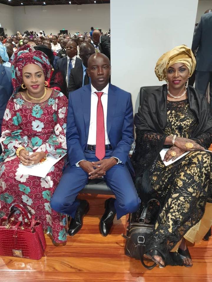 Photos : Aly Ngouille Ndiaye avec ses épouses à la prestation de serment du Pdt Macky Sall