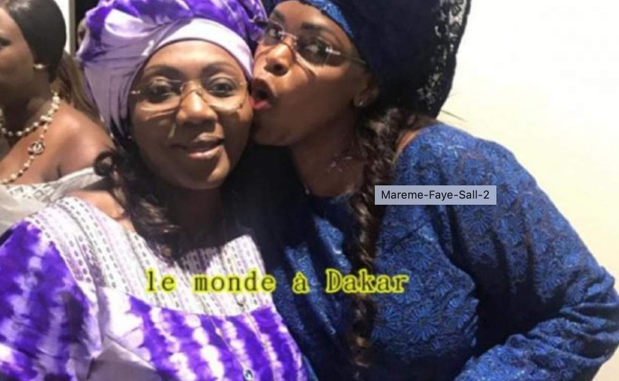 Investiture de Macky : Marième Faye Sall a mis l’ambiance en coulisse