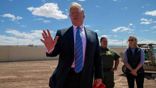 Trump à la frontière mexicaine: "On est complet"