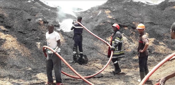 Urgent ! Incendie à l'usine Sonacos de Diourbel