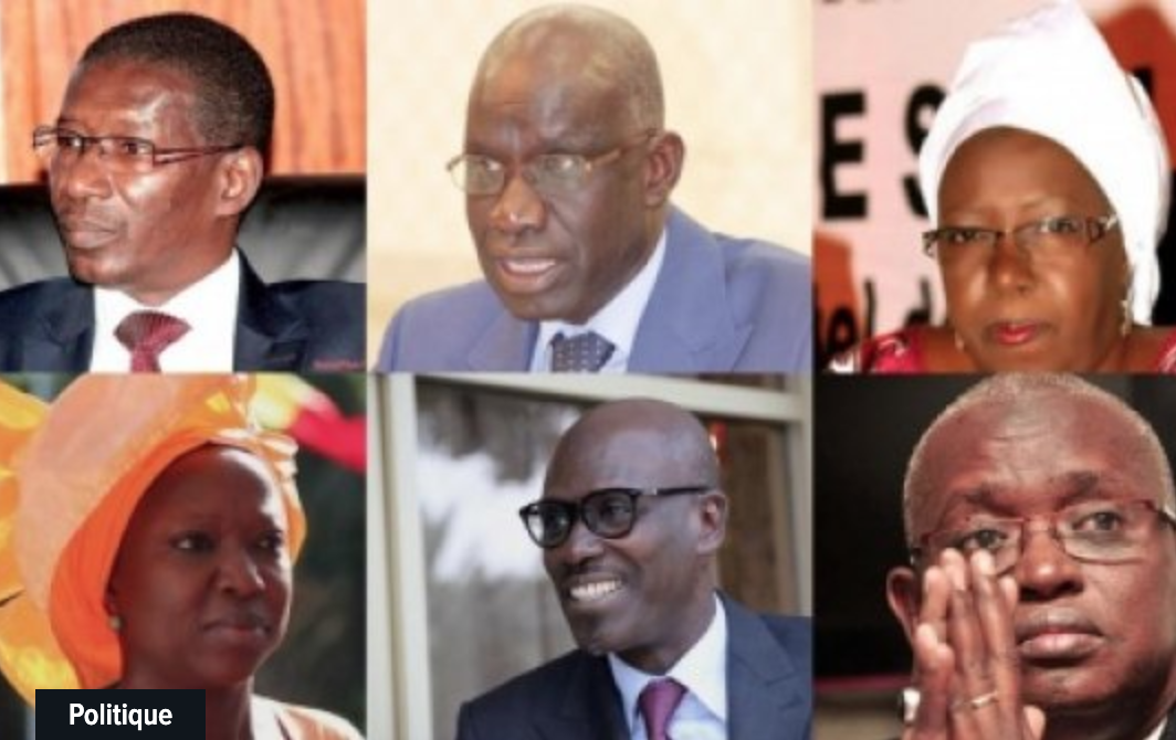 Voici la liste des ministres sortants ! Voici la liste des ministres sortants !