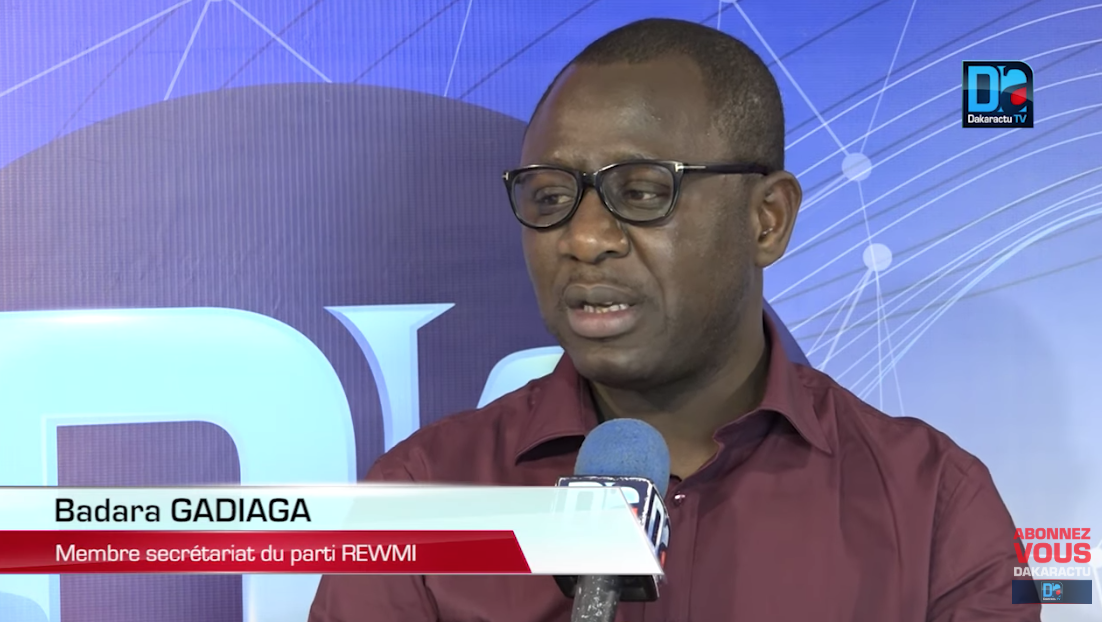 Tirs groupés de Badara Gadiaga sur le pouvoir : « Nous allons vers un autre tripatouillage de notre constitution.