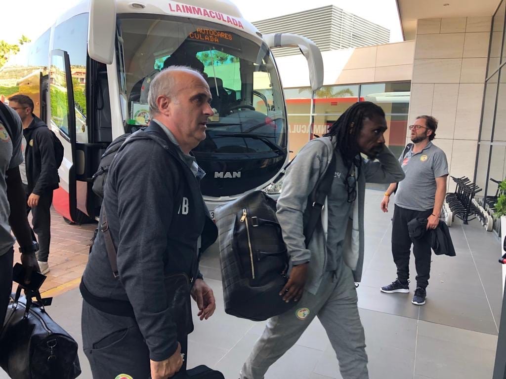 CAN 2019: Les Lions sont bien arrivés en Espagne (Photos)