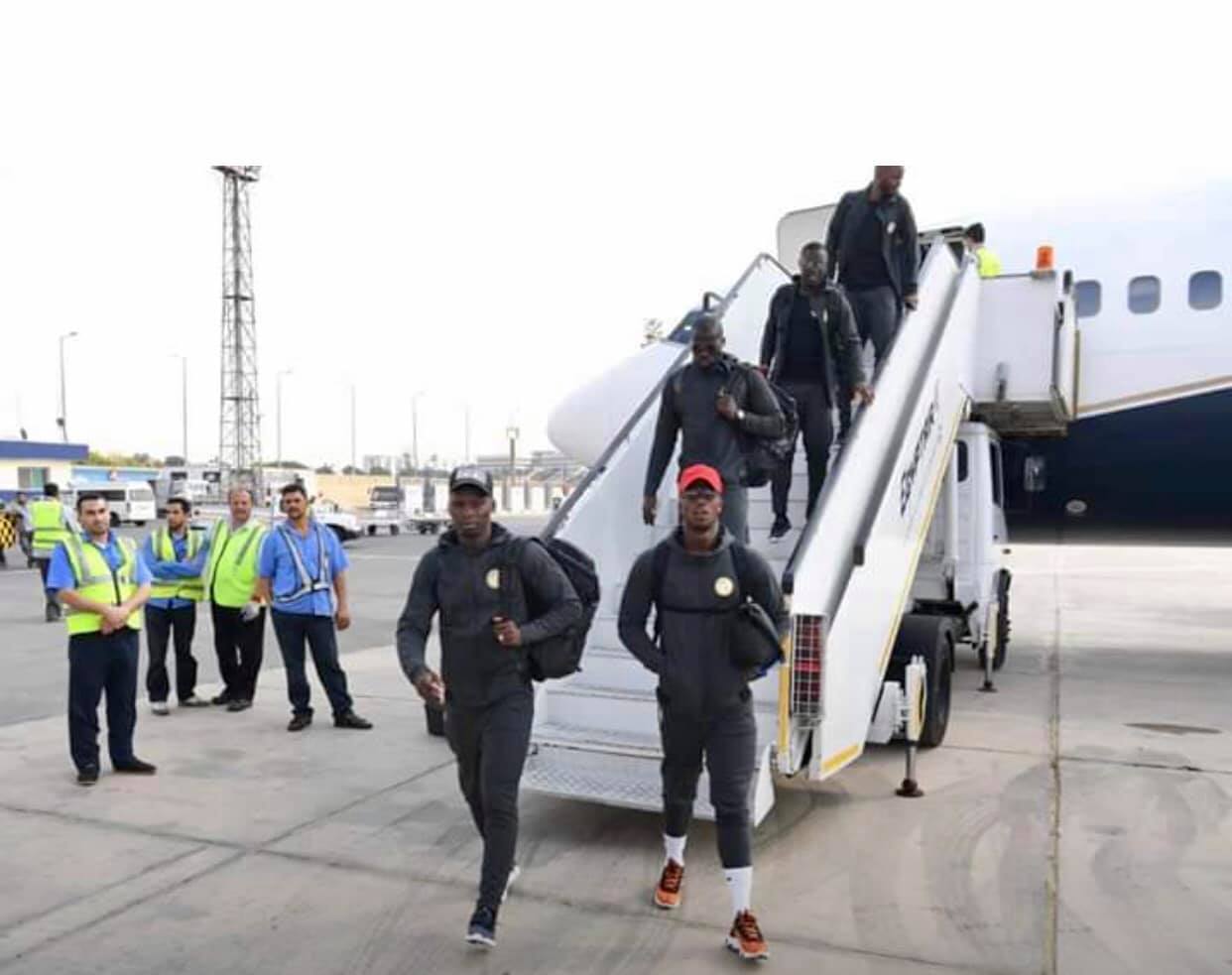 CAN 2019 : J-6     Voici l'arrivée des Lions du Sénégal en Egypte !