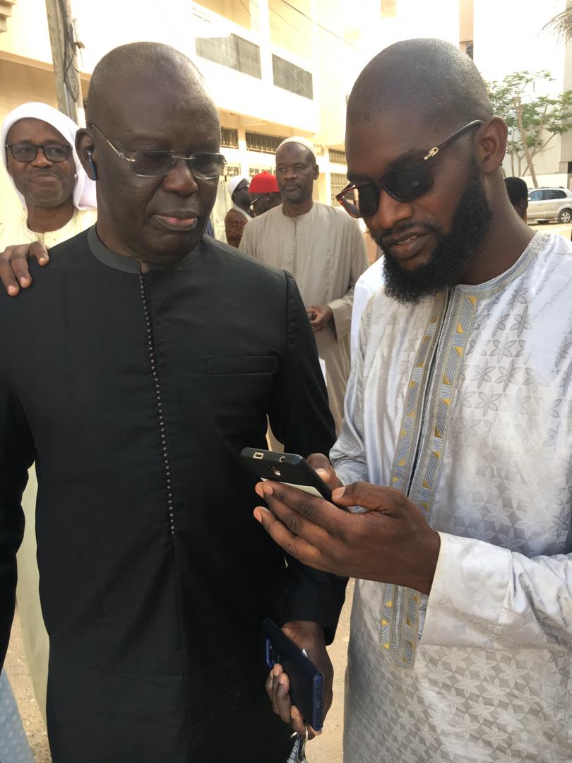 Le petit fils du khalif de Thienaba Ibrahima Ndiaye s'est marié avec la fille de l'ex ministre Nafy Ngom
