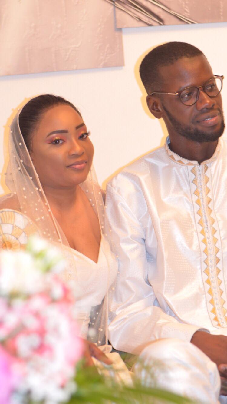 Le petit fils du khalif de Thienaba Ibrahima Ndiaye s'est marié avec la fille de l'ex ministre Nafy Ngom