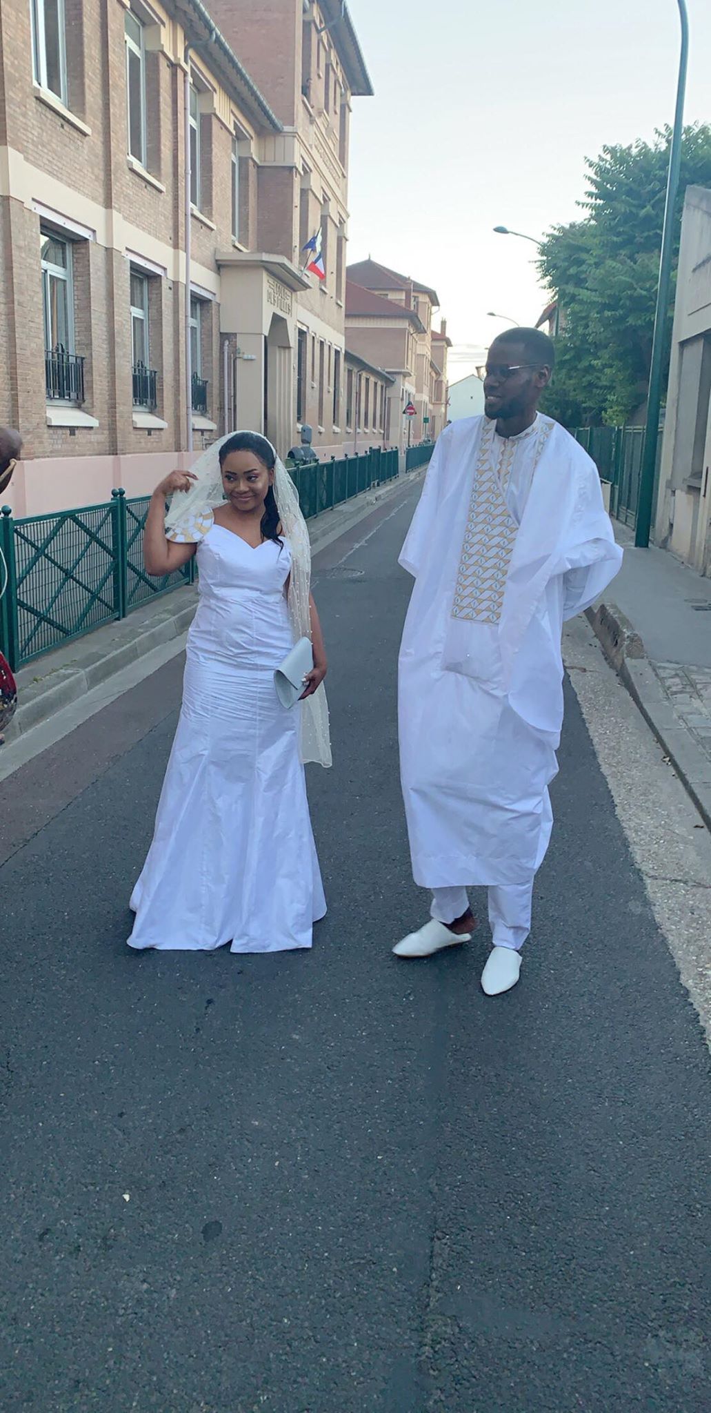 Le petit fils du khalif de Thienaba Ibrahima Ndiaye s'est marié avec la fille de l'ex ministre Nafy Ngom
