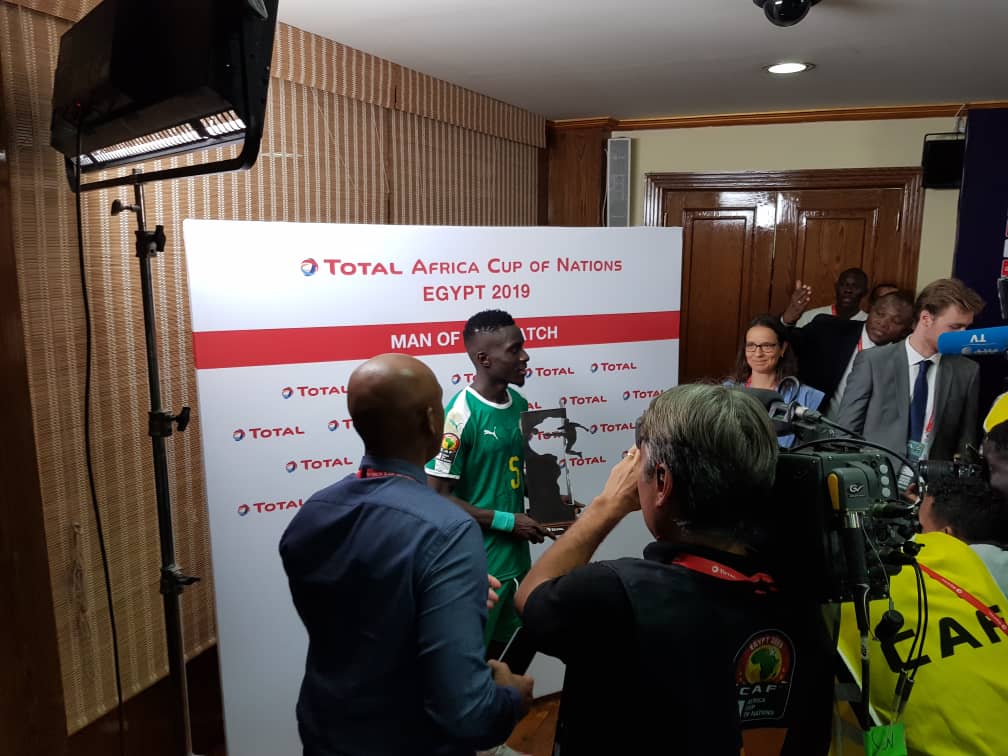 Gana Gueye élu homme du match Ouganda-Sénégal (0-1)