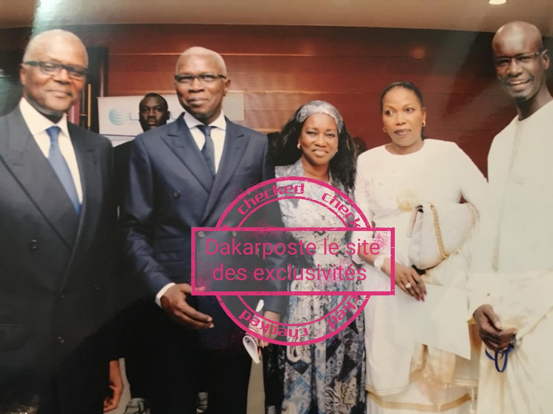 Arrêt sur image ! Feu Ousmane Tanor Dieng pose avec son ami PYM, son épouse, Me Dior Diagne ...