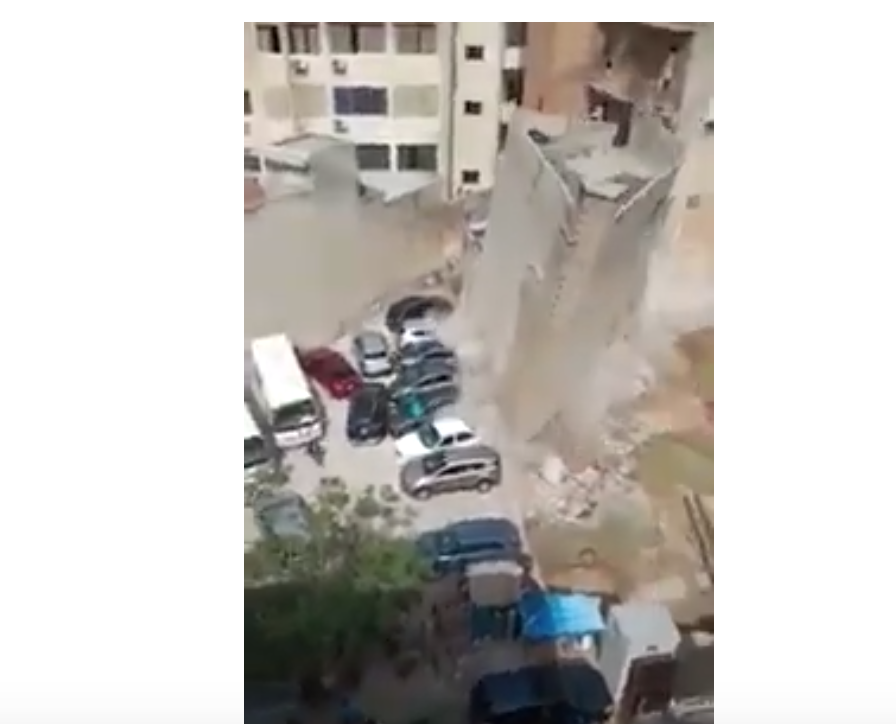 Effondrement De Bâtiment à Dakar plateau