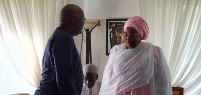 Présentation de condoléances : Le président Burkinabé Roch Kaboré chez Ousmane Tanor Dieng