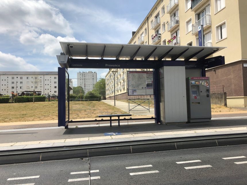 C'est sur cet arrêt bus où la victime a été mortellement agressé vendredi 19 juillet 2019