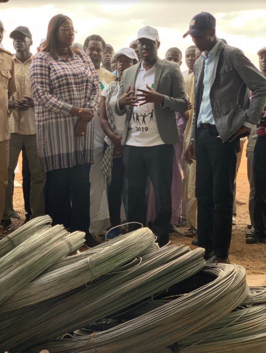 Vacances citoyennes : Mme Néné Fatoumata Tall, ministre de la Jeunesse sur le front Vacances citoyennes : Mme Néné Fatoumata Tall, ministre de la Jeunesse sur le front