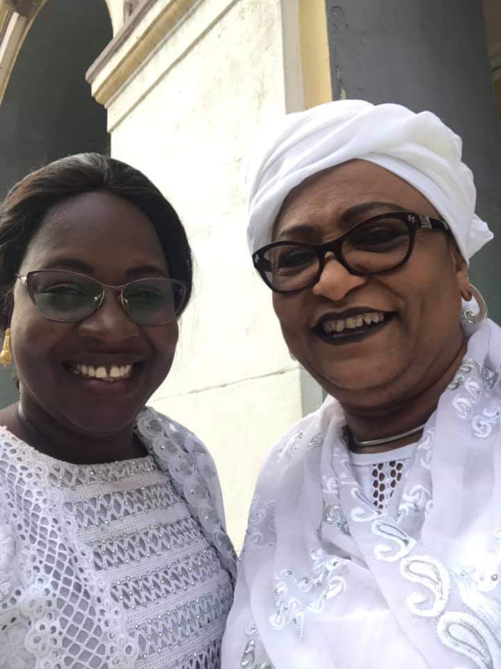  Une délégation de la ville de Dakar, conduite par Mme le Maire Soham El Wardini, chez le khalif Serigne Mountakha