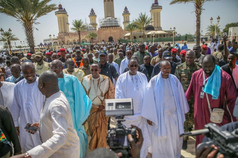 Images – Visite du président Macky Sall à Touba