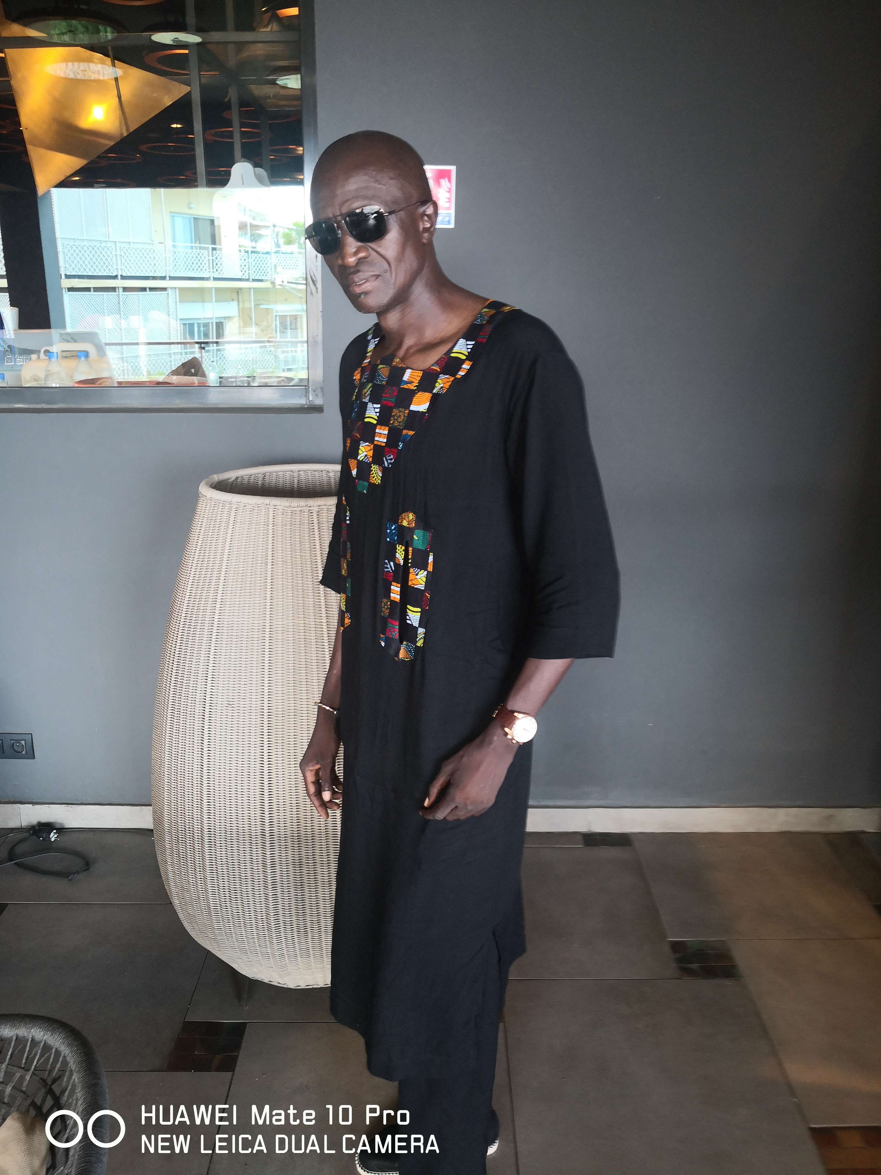 Arrêt sur image- L'illustre confrère Johnson mbengue en "mode Magal de Touba"