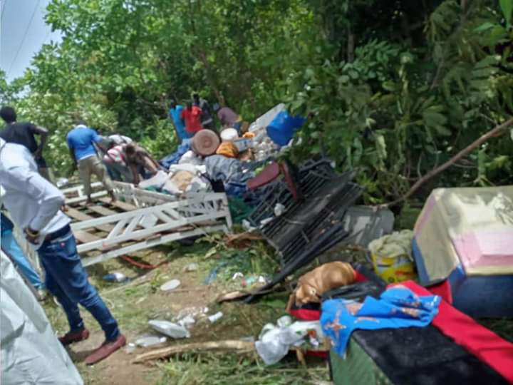 [Photos] Bignona : Les images de l'accident qui a fait 3 morts
