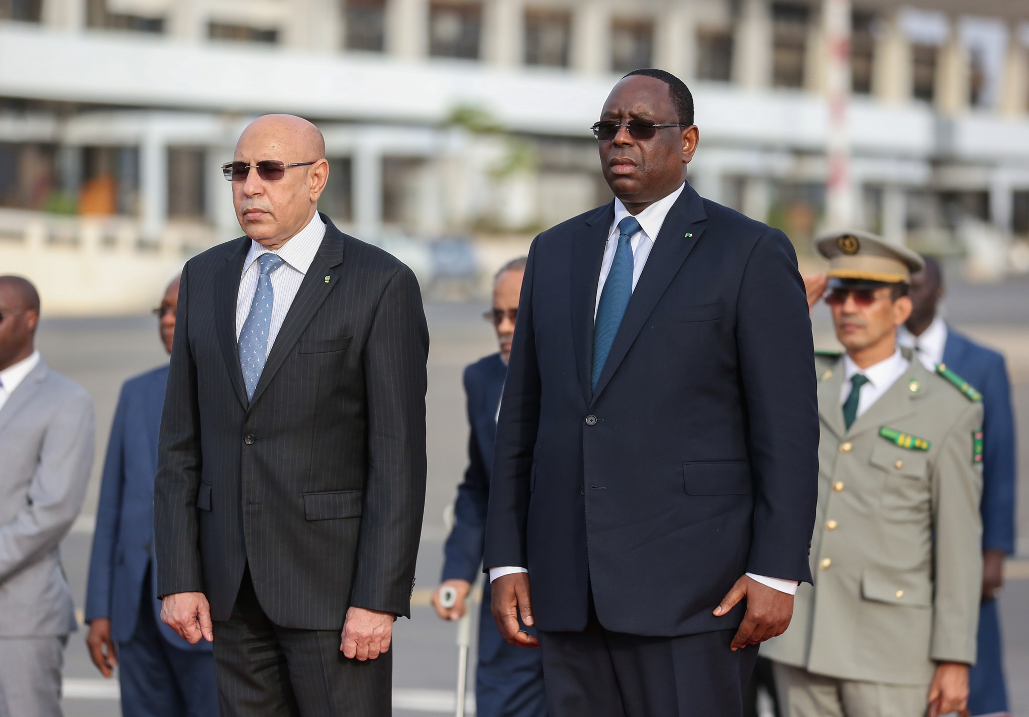 Les raisons du séjour à Dakar du Président Mauritanien Mouhamed Ould Cheikh El Ghazouani