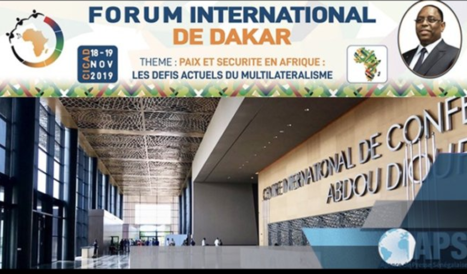 Paix Et Sécurité En Afrique : Macky Presque Seul À Son Forum International