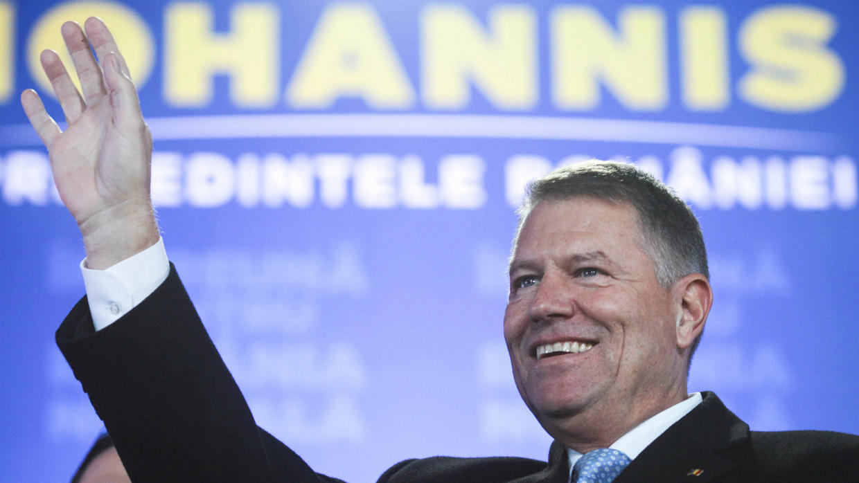 En Roumanie, le président sortant Klaus Iohannis remporte l'élection présidentielle En Roumanie, le président sortant Klaus Iohannis remporte l'élection présidentielle
