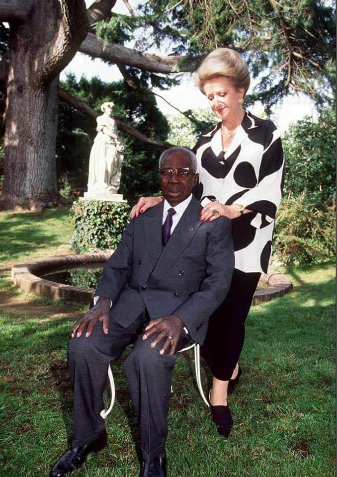 Arrêt sur image! Feue Colette et son défunt mari, le Pr  Leopold Sédar Senghor Arrêt sur image! Feue Colette et son défunt mari, le Pr  Leopold Sédar Senghor