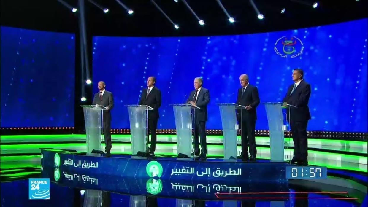 Qui sont les cinq candidats en lice pour l'élection présidentielle algérienne ?