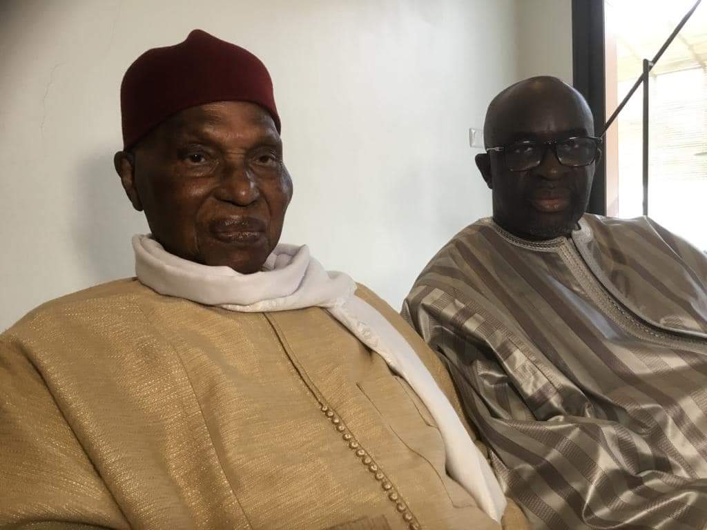 Me Abdoulaye Wade a reçu Moustapha Cissé Lô