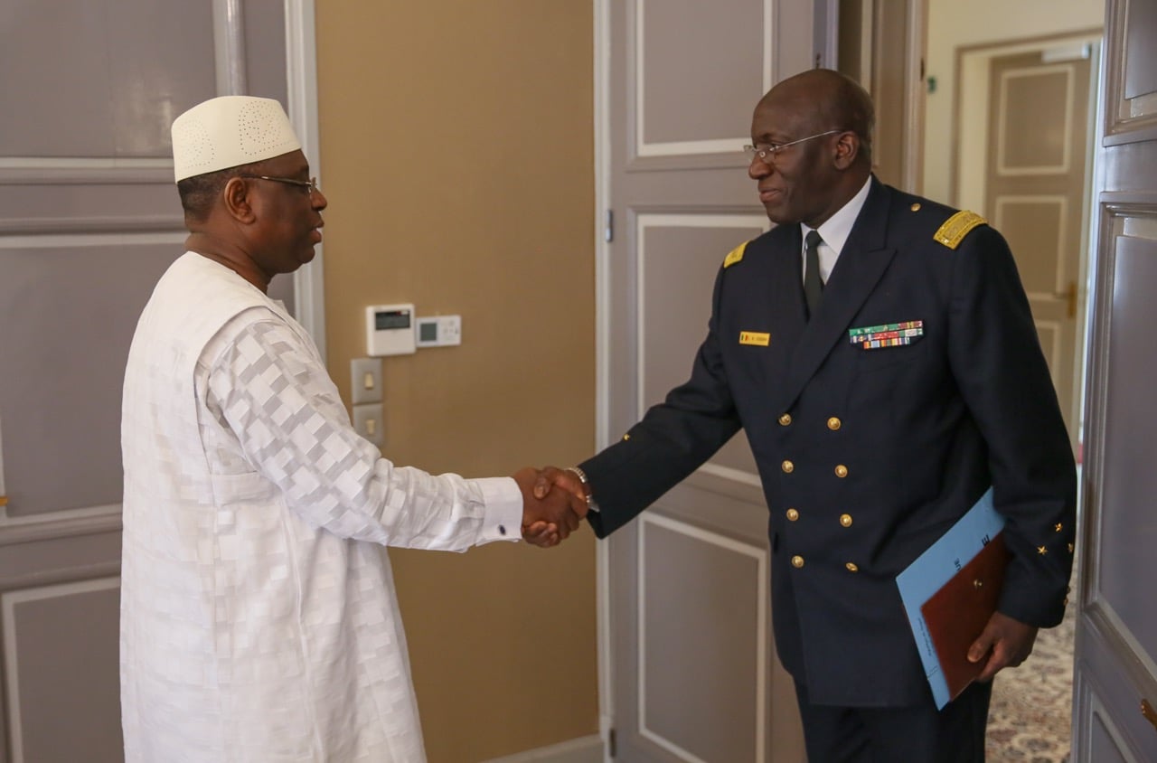 Macky Sall a reçu son nouveau chef d'Etat-major particulier Macky Sall a reçu son nouveau chef d'Etat-major particulier
