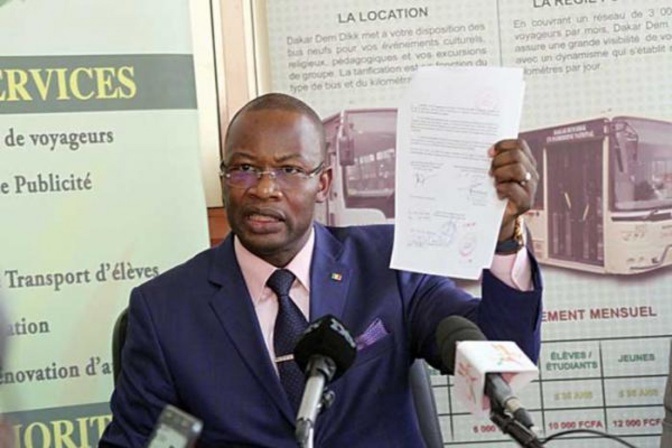 Dakar Dem Dikk: Moussa Diop réintègre le syndicaliste Diatta Fall Dakar Dem Dikk: Moussa Diop réintègre le syndicaliste Diatta Fall
