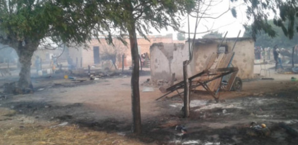 Louga : Un incendie ravage des cases à Ngar Peul
