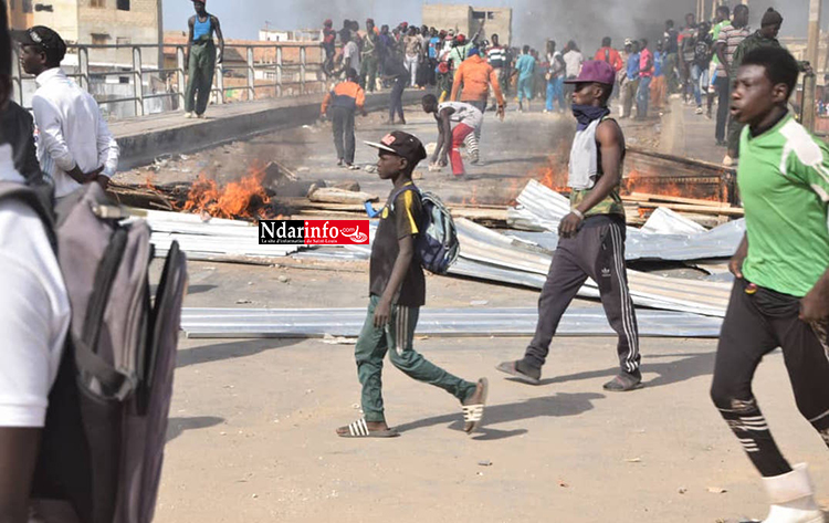 Explosion de colère sur Langue de Barbarie ... (photos)