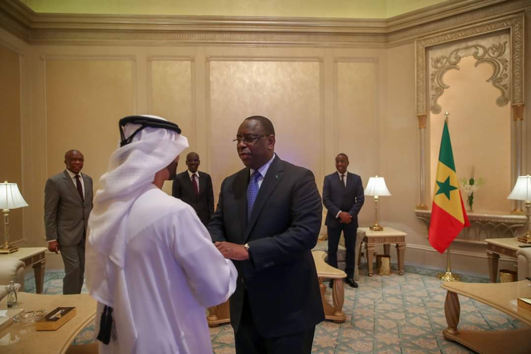 URGENT-Le Pr Macky Sall reçu par son altesse Cheikh Mohamed ben Rachid Al Maktoum