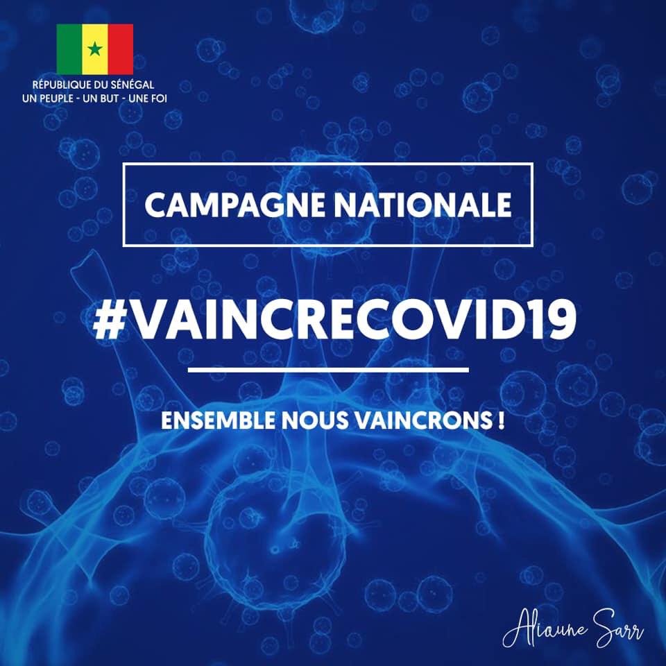 Le Ministre du Tourisme et des Transports aériens Alioune Sarr lance une CAMPAGNE_NATIONALE contre le Coronavirus dénommée : #VaincreCovid19