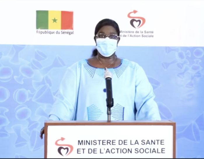 SÉNÉGAL : 59 nouveaux cas testés positifs au coronavirus, 19 nouveau guéris et deux nouveaux cas graves.