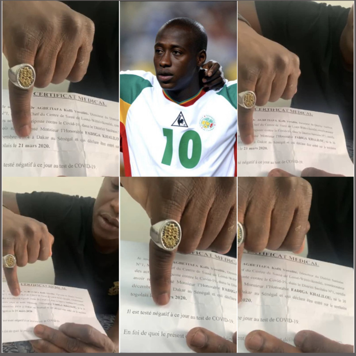 Freiné et mis en quatorzaine alors qu’il tentait d’entrer au Sénégal sans respecter les procédures : Khalilou Fadiga se victimise et s’attaque à la presse. Freiné et mis en quatorzaine alors qu’il tentait d’entrer au Sénégal sans respecter les procédures : Khalilou Fadiga se victimise et s’attaque à la presse.
