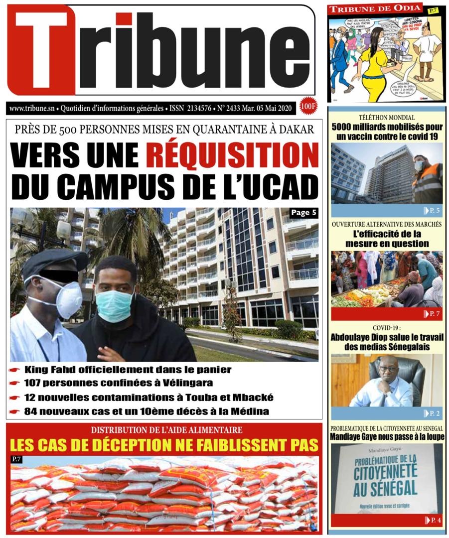 Revue des Titres du Mardi le 05 Mai 2020