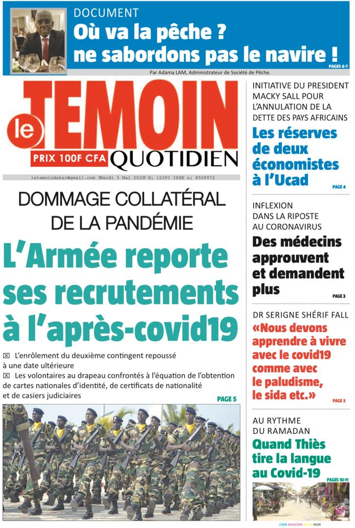 Revue des Titres du Mardi le 05 Mai 2020