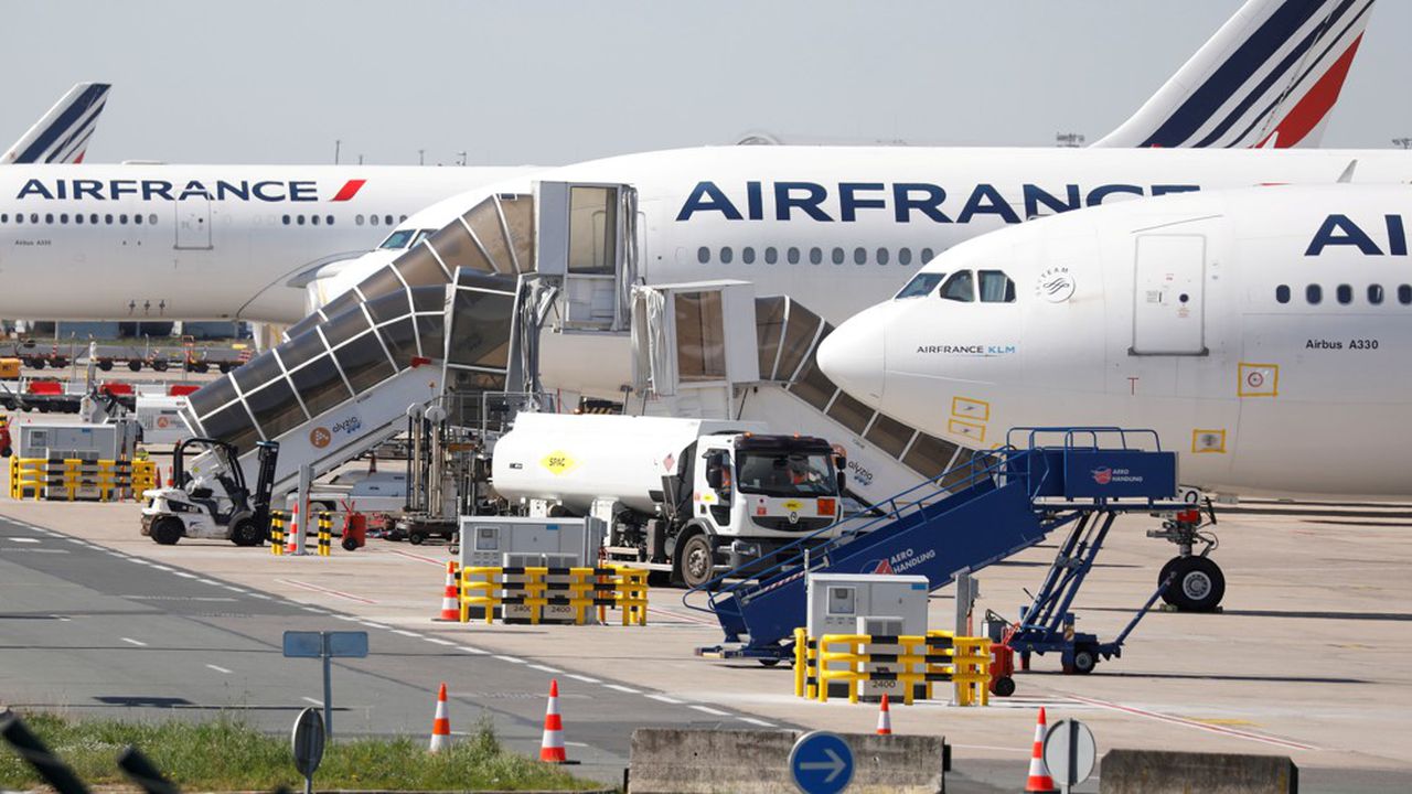 Air France accuse un perte de 1,8 milliard d'euros et envisage des suppressions de postes