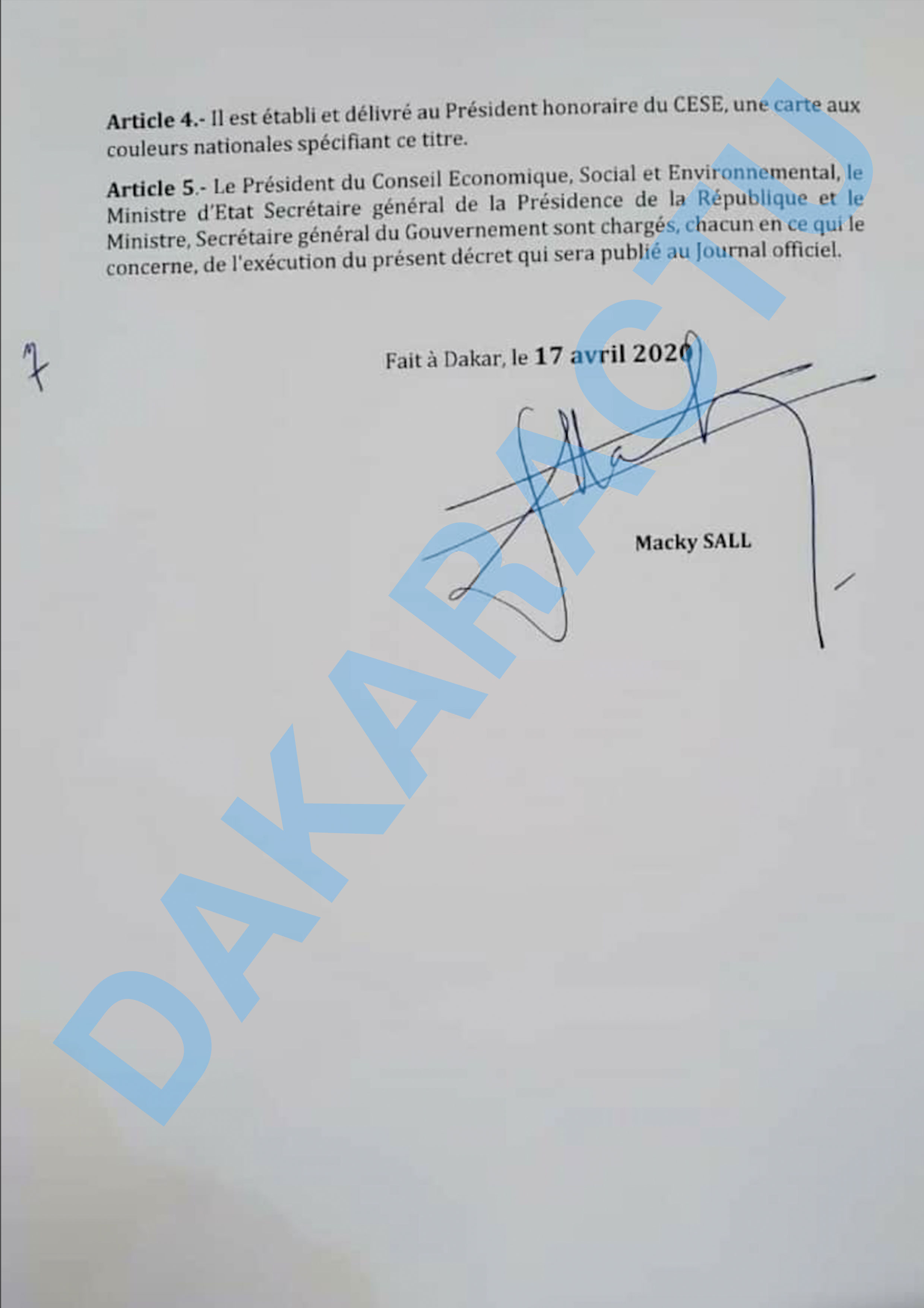 Révélations documentées !!! : Yakham Mbaye exhibe l’authentique décret 2020-964, accable Abdoul Mbaye et menace Bassirou Diomaye Faye de Pastef